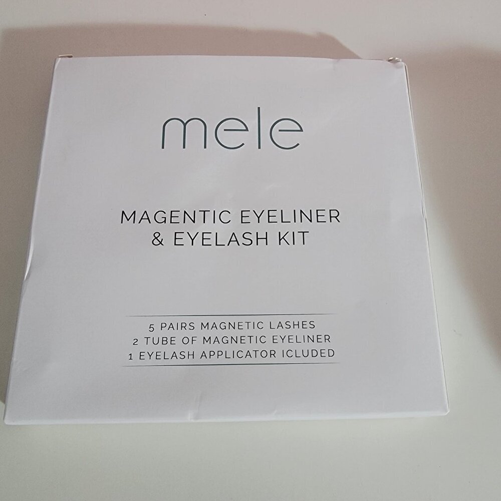 Mele Magnetic Eyelashes with Eyeliner 5 Pair Makeup Cosmetic NEW Eyelashes - Picture 5 of 10